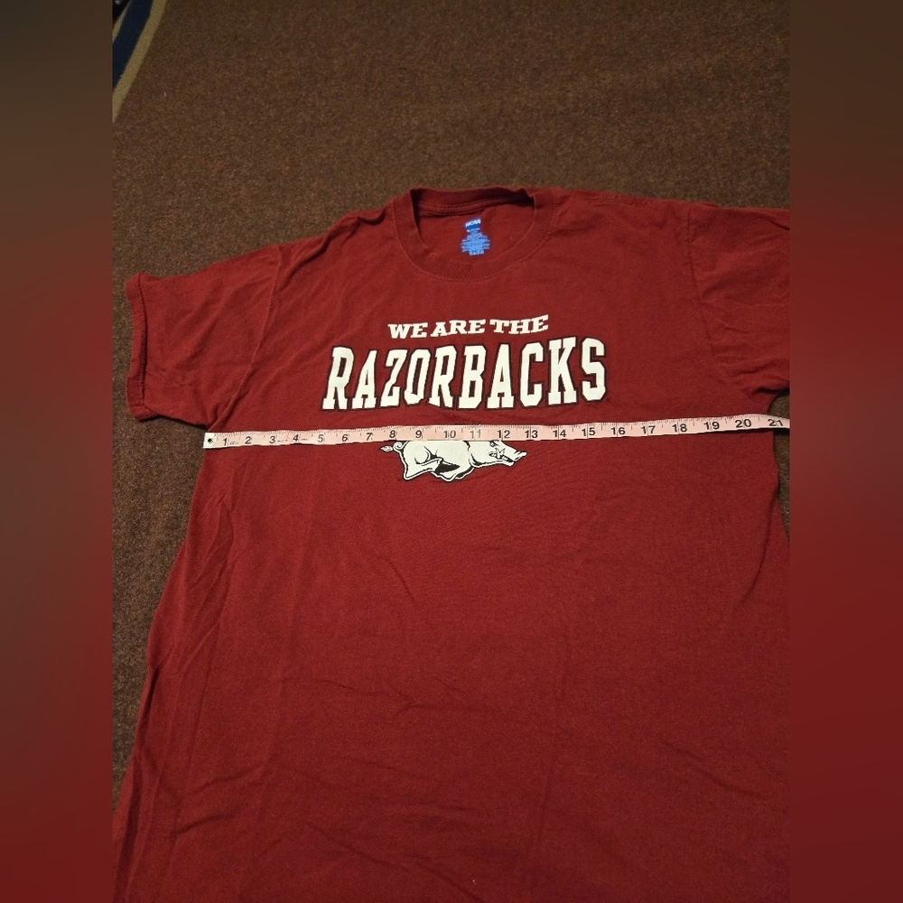 University Of Arkansas Razorbacks Shirt Men's Large - Picture 4 of 5